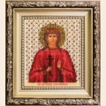 Набор для вышивания бисером ЧАРИВНА МИТЬ "Икона святой мученицы Вероники"